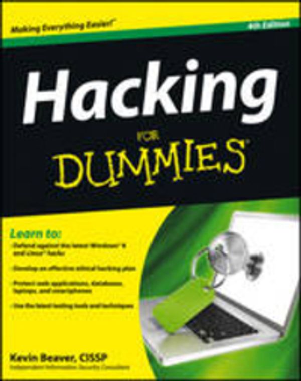 Cover Art for 9781118380932, Hacking For Dummies by Kevin Beaver