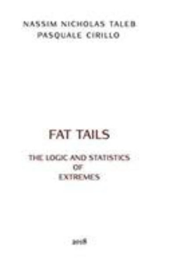 Cover Art for 9780141988368, Logic & Statistics Of Fat Tails by Nassim Nicholas Taleb and Pasquale Cirillo