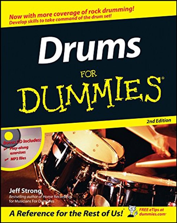 Cover Art for 9780470198179, Drums For Dummies by Jeff Strong