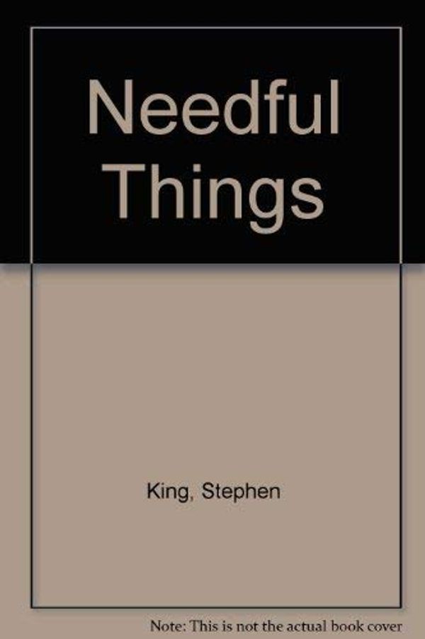 Cover Art for 9780606014854, Needful Things by Stephen King