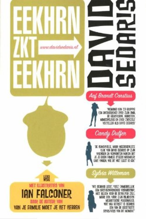 Cover Art for 9789048811557, Eekhrn zkt eekhrn/druk 1: een kleine Bestiarium by David Sedaris