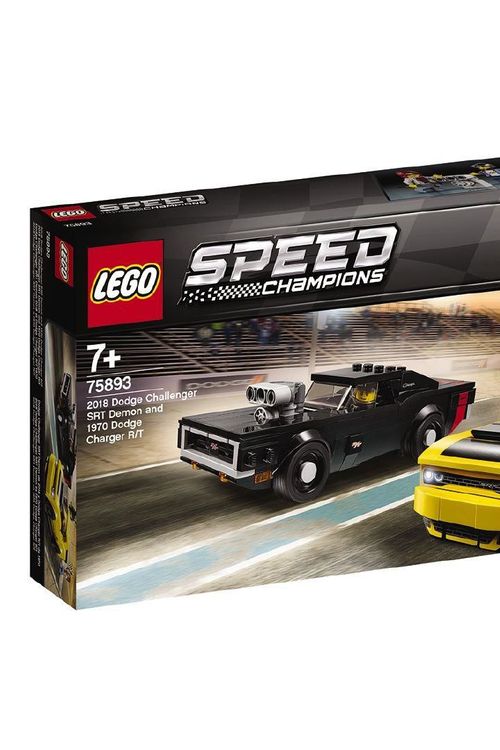 Cover Art for 5702016370973, 2018 Dodge Challenger SRT Demon and 1970 Dodge Charger R/T Set 75893 by LEGO