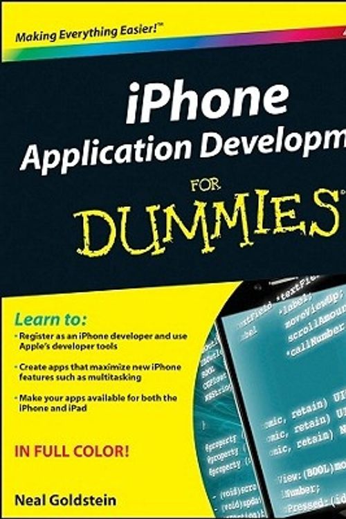 Cover Art for 9781118091340, iPhone Application Development For Dummies by Neal Goldstein