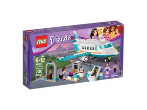 Cover Art for 5702015346795, Heartlake Private Jet Set 41100 by LEGO
