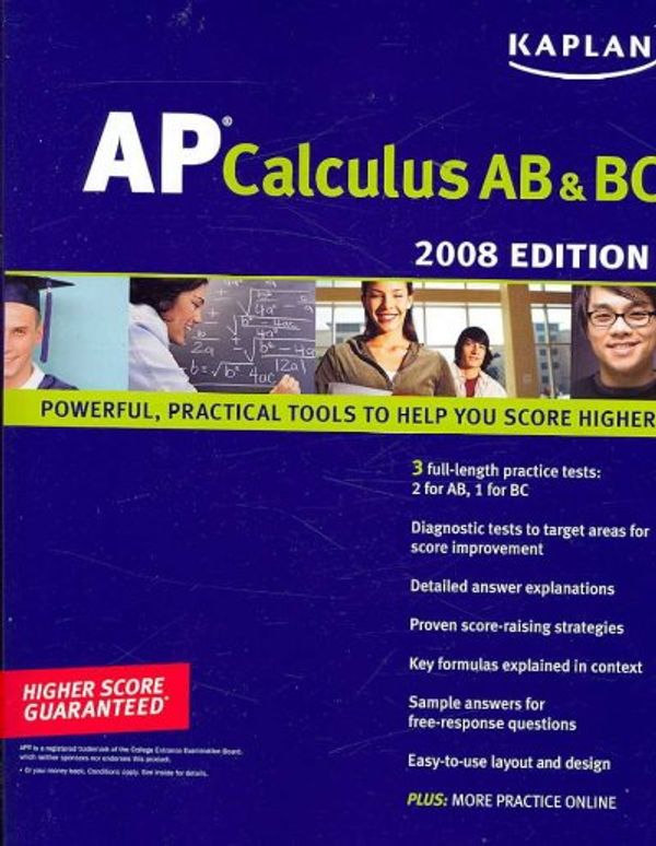 Cover Art for 9781419551659, Kaplan AP Calculus AB & BC, 2008 Edition by Tamara Lefcourt Ruby, James Sellers, Lisa Korf, Van Horn, Jeremy, Mike Munn