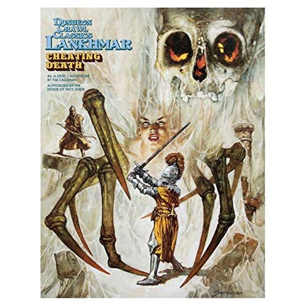 Cover Art for 9781946231727, Dungeon Crawl Classics Lankhmar #6: Cheating Death (DCC RPG Adv.) by Goodman Games