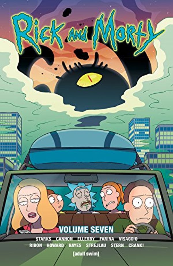 Cover Art for B07D3G8S5Y, Rick and Morty Vol. 7 by Kyle Starks, Pamela Ribon, Tini Howard, Magdalene Visaggio