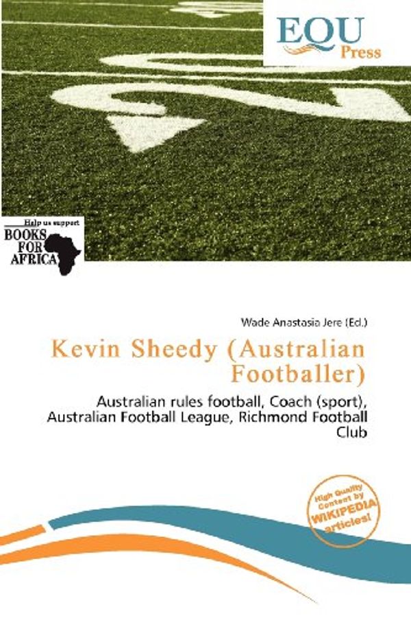 Cover Art for 9786138378679, Kevin Sheedy (Australian Footballer) by 