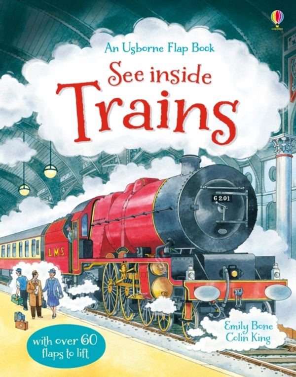 Cover Art for 9781409549932, See Inside Trains by Emily Bone