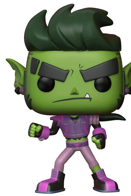 Cover Art for 0889698286763, Pop Teen Titans Go! Night Begins to Shine Beast Boy Vinyl Figure by FUNKO