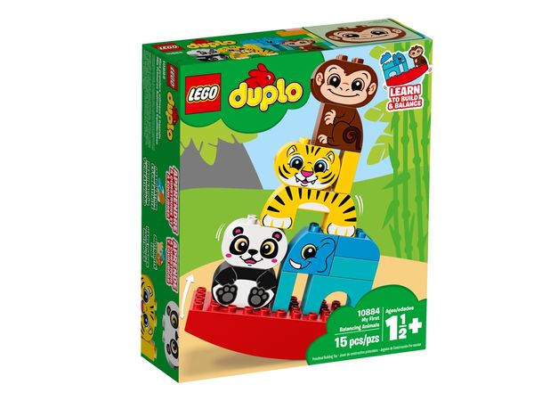 Cover Art for 5702016367560, My First Balancing Animals Set 10884 by LEGO