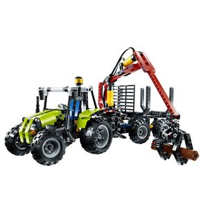 Cover Art for 0673419129343, Tractor with Log Loader Set 8049 by LEGO Technic