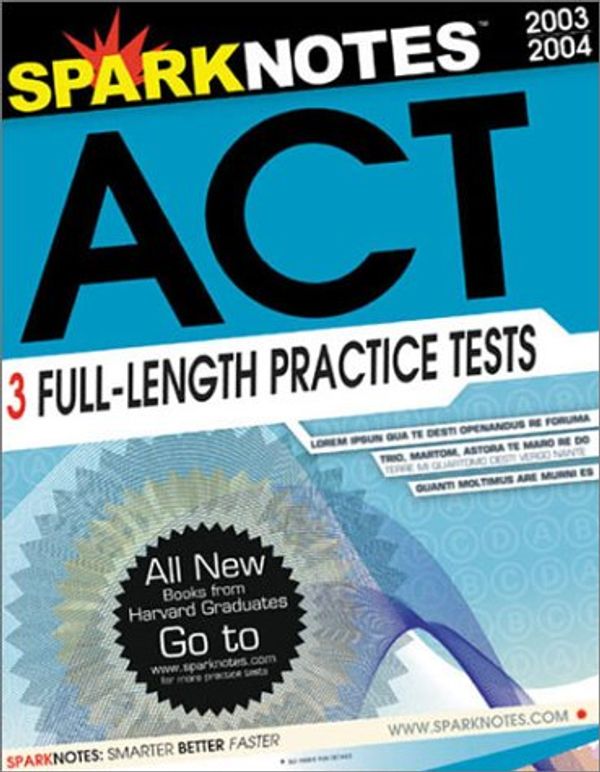 Cover Art for 9781586634261, SparkNotes Guide to the ACT (SparkNotes Test Prep) by Sparknotes Editors