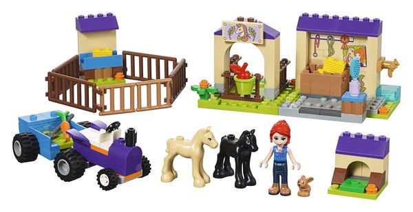 Cover Art for 0673419304009, Mia's Foal Stable Set 41361 by LEGO