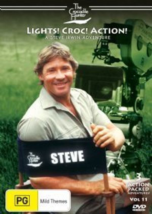 Cover Art for 0793162225861, Crocodile Hunter: Volume 11 (Captured On Camera / Lights! Croc! Action! / Outback to Hollywood) [Region 4] by Steve Irwin by Unknown