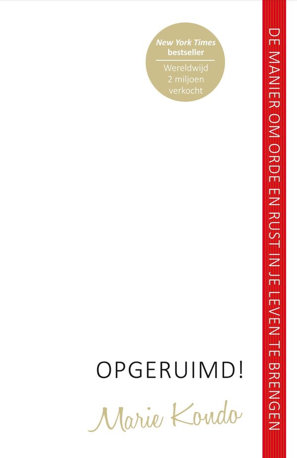 Cover Art for 9789044973457, Opgeruimd! by Marie Kondo