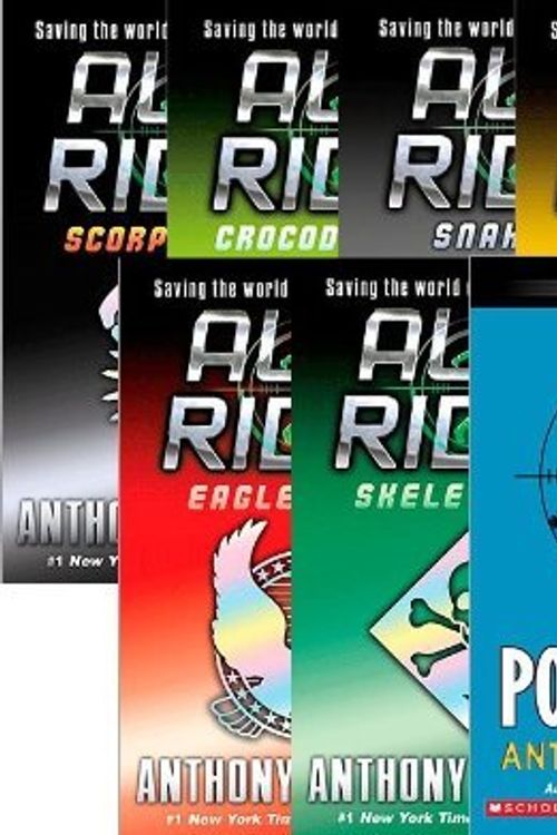 Cover Art for 9780545515146, Alex Rider 9 Book Collection: #1: Stormbreaker; #2: Point Blank; #3: Skeleton Key; #4: Eagle Strike; #5: Scorpia; #6: Arch Angel; #7: Snakehead; #8: Crocodile Tears; #9: Scorpia Rising (Alex Rider, Books 1-9 Alex Rider) by Anthony Horowitz