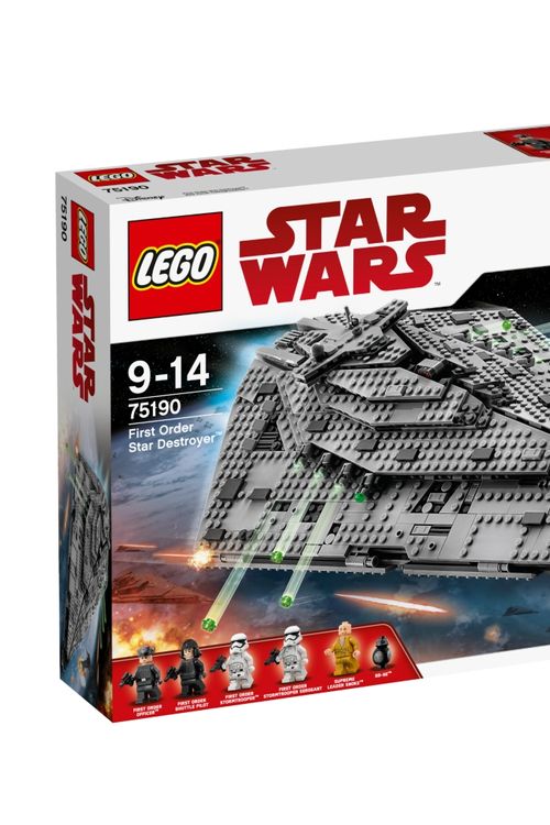 Cover Art for 5702015869911, First Order Star Destroyer Set 75190 by LEGO UK