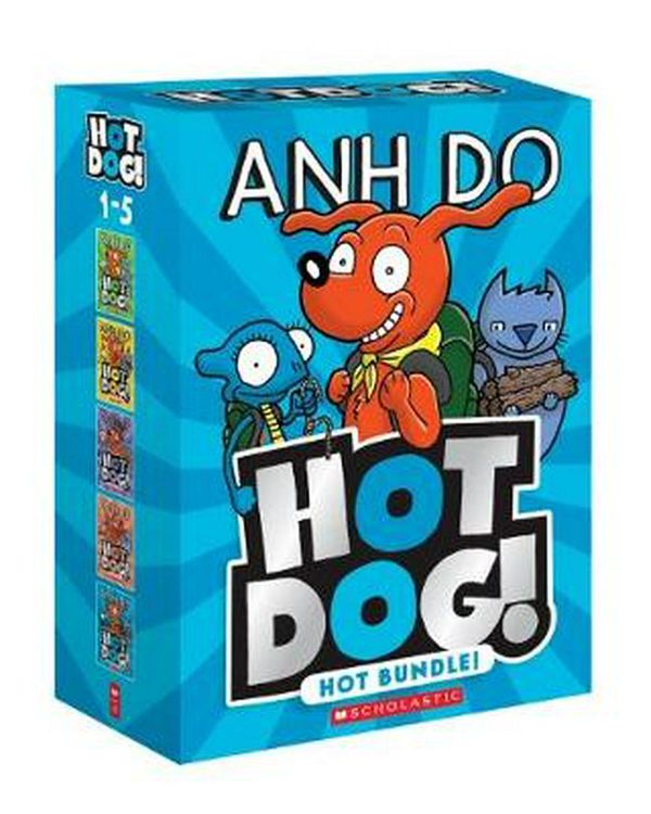 Cover Art for 9781743830154, Hotdog 1-5: Hot Bundle! by Anh Do