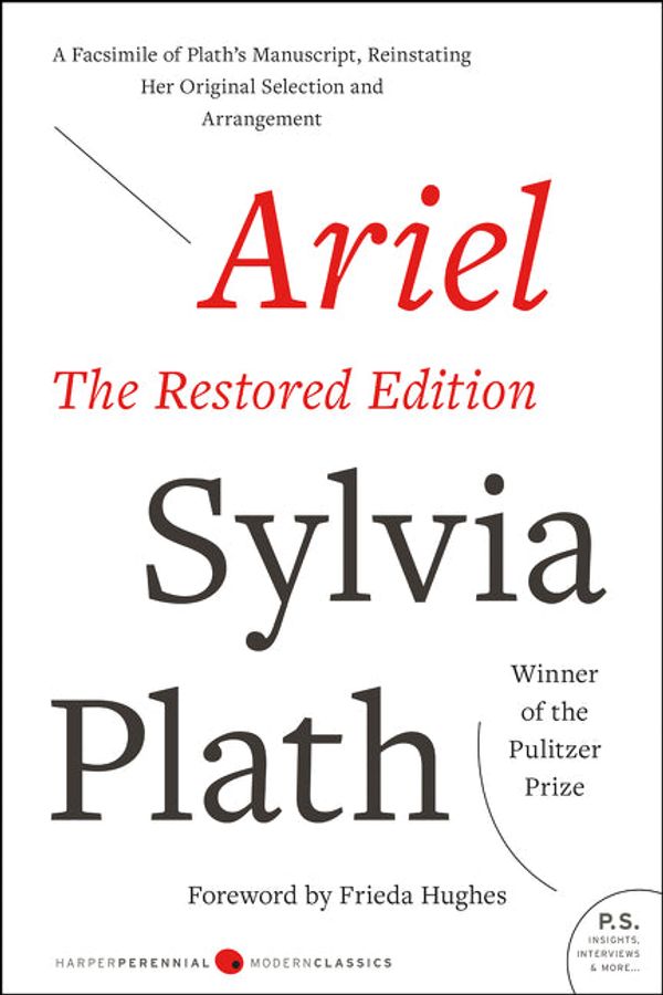 Cover Art for 9780062669445, Ariel: The Restored Edition by Sylvia Plath