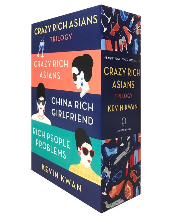 Cover Art for 9780525566656, Crazy Rich Asians Trilogy Boxed Set by Kevin Kwan