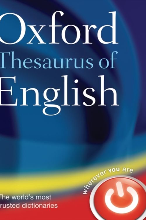 Cover Art for 9780199560813, Oxford Thesaurus of English by Maurice Waite