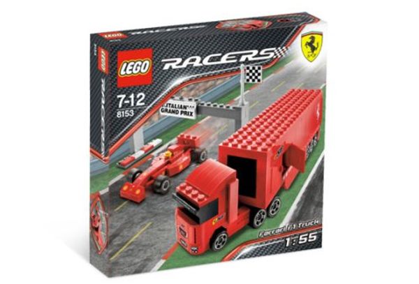 Cover Art for 0673419101769, Ferrari F1 Truck Set 8153 by LEGO