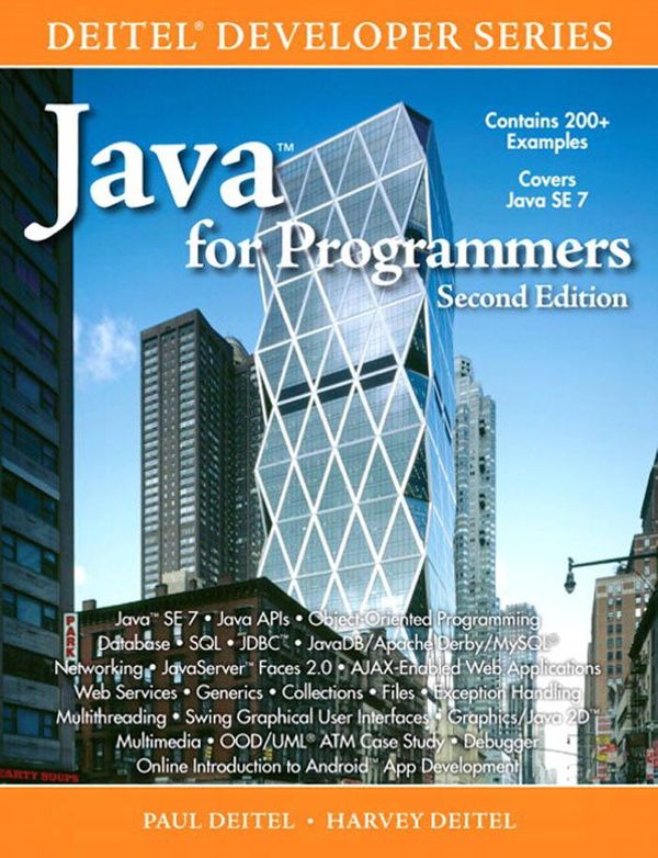 Cover Art for 9780132821568, Java for Programmers by Paul J Deitel
