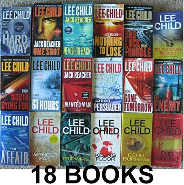 Cover Art for 9780536359315, Jack Reacher Series Complete Set (BOOKS 1-18) : 1. Killing Floor 2. Die Trying 3. Tripwire 4. Running Blind 5. Echo Burning 6. Without Fail 7. Persuader 8. The Enemy 9. One Shot 10. The Hard Way 11. Bad Luck and Trouble 12. Nothing to Lose ... by Lee Child