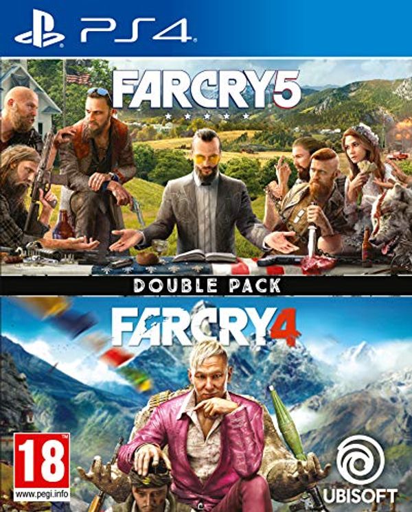 Cover Art for 3307216134879, Far Cry 4 + Far Cry 5 (PS4) by Ubisoft