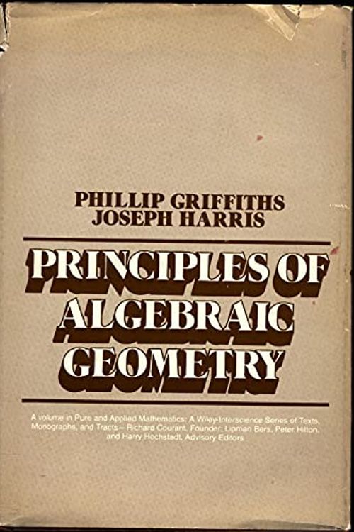 Cover Art for 9780471327929, Principles of Algebraic Geometry by Phillip Griffiths