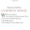 Cover Art for 9780143036258, Common Sense by Thomas Paine
