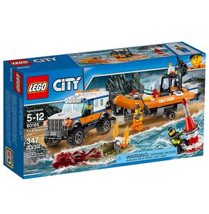 Cover Art for 5702015866378, LEGO 4 x 4 Response Unit  Set 60165 by LEGO