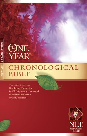 Cover Art for 9781414361628, One Year Chronological Bible-NLT by Tyndale