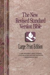 Cover Art for 9780529110060, NRSV Large Print Bible by Thomas Nelson