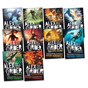 Cover Art for 9789951110259, Alex Rider Pack, 10 books, RRP £79.90 (Russian Roulette; Stormbreaker; Point Blanc; Skeleton Key; Eagle Strike; Scorpia; Ark Angel; Snakehead; Crocodile Tears; Scorpia Rising). by Anthony Horowitz