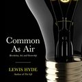 Cover Art for 0884537522354, Common as Air: Revolution, Art, and Ownership by Lewis Hyde