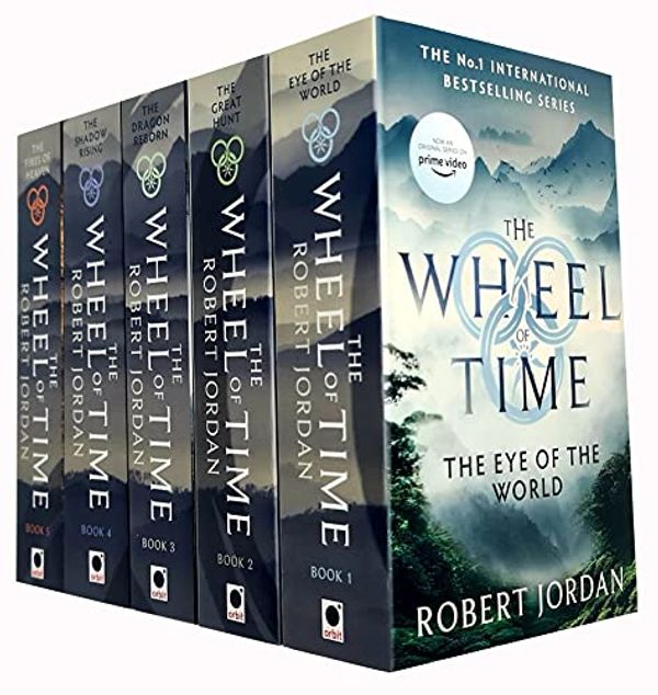 Cover Art for 9771752647010, Robert Jordan The Wheel of Time Collection, Set includes Books 1-5, The Eye of the World, The Great Hunt, The Dragon Reborn, The Shadow Rising & The Fires of Heaven by Robert Jordan