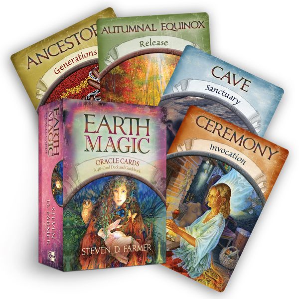 Cover Art for 9781401925352, Earth Magic Oracle Cards: A 48-Card Deck and Guidebook by Steven D. Farmer