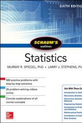 Cover Art for 9781260011463, Schaum's Outline Of StatisticsSchaum's Outlines by Murray R. Spiegel