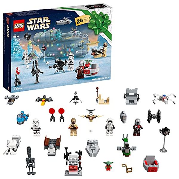 Cover Art for 0673419342506, LEGO Star Wars Advent Calendar 75307 Awesome Toy Building Kit for Kids with 7 Popular Characters and 17 Mini Builds; New 2021 (335 Pieces) by 