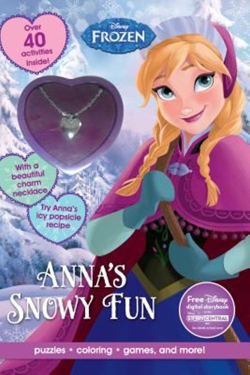 Cover Art for 9781474821186, Disney Frozen Anna's Snowy FunActivity Book with Necklace by Parragon Books Ltd