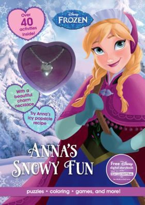 Cover Art for 9781474821186, Disney Frozen Anna's Snowy FunActivity Book with Necklace by Parragon Books Ltd