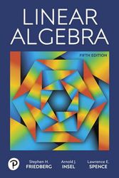 Cover Art for 9780134860244, Linear Algebra by Stephen H. Friedberg