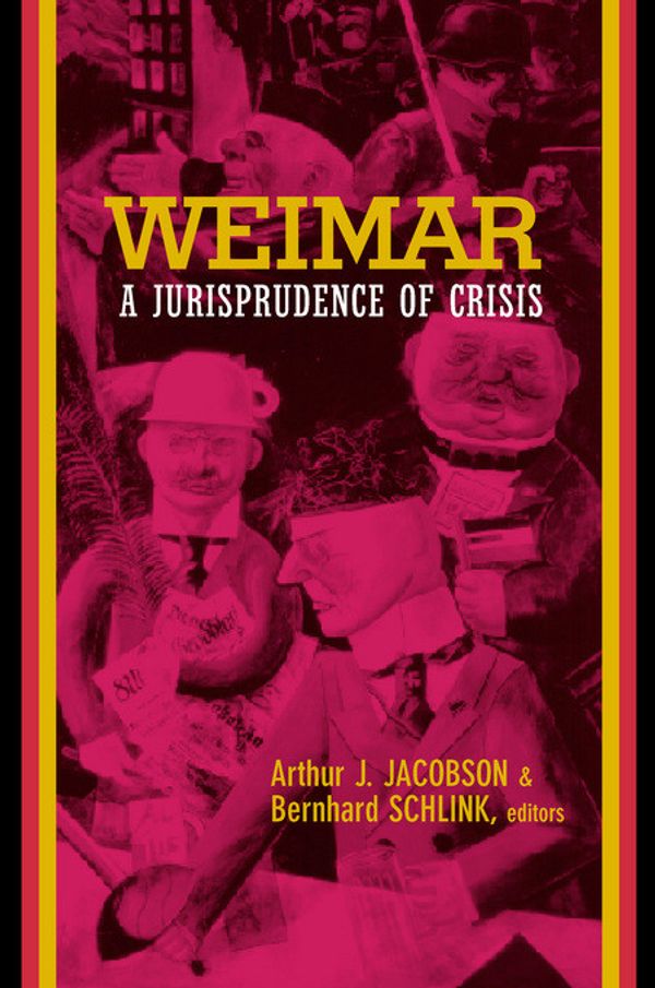 Cover Art for 9780520929685, Weimar by Jacobson, Arthur