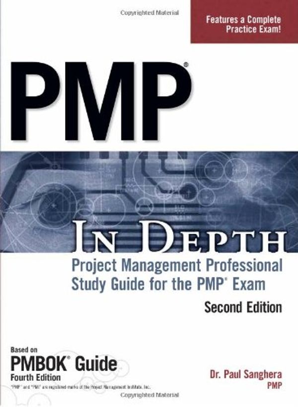 Cover Art for 9781598639964, PMP in Depth by Paul Sanghera