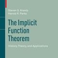 Cover Art for 9781461459804, The Implicit Function Theorem by Steven G. Krantz