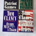 Cover Art for B00VAHHA50, Tom Clancy (4 Book Set) Patriot Games -- The Sum of All Fears -- Executive Orders -- Every Man A Tiger, with Retired General Chuck Horner By Tom Clancy by Tom Clancy