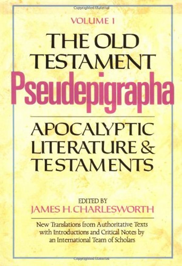 Cover Art for 9780385096300, Old Testament Pseudepigrapha Vol 1 by James H. Charlesworth