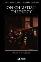 Cover Art for 9780631214403, On Christian Theology by Rowan Williams